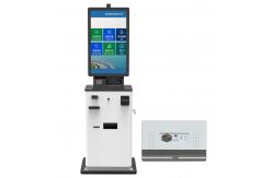 China Floor Standing Self Service Kiosk Payment Terminal Receipt Printing 32 Inch supplier