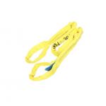 3 Ton Polyester Round Sling , 45mm Yellow Lifting Straps for sale