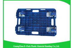 China Industrial Big Load Capacity Plastic Dolly Cart , Recyclable Moving Equipment Dolly supplier