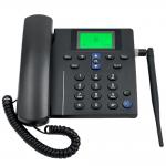 Black 2G Dual SIM Landline Phone Phone Book SMS Only for sale