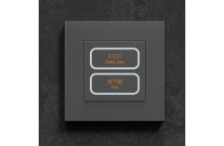 China UK Square Box Modbus Wall Switch , Rs485 Switch Plastic Push Button supplier