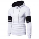 contrast color hood inside and kangaroo pocket hoodie,custom plain pullover wholesale hoodies for sale