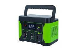 China Lithium Portable Power Station Battery 600W AC DC Output With Solar Charging supplier