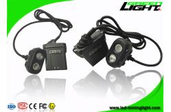 China High Illumination LED Mining Light IP68 Dual Beam Safety Underground Cap Lamp supplier