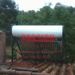 Enamal White Outer Tank Solar Water Heater 304 Stainless Steel Solar Collector for sale