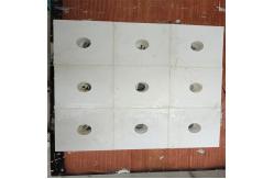 China Impact Resistant Ceramic Wear Tiles Cylinder Hexagonal Ceramic Rubber Composite Liner supplier
