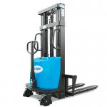                  Semi-Electric Stacker 1500kg (3300lbs) Warehouse Material Handlinglift Height 4000mm 157 Inch Walkie Pallet Stacker Portable              for sale