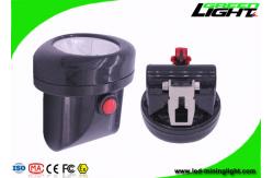 China 85 LUM illuminous Coal Miners Headlamp 2.8 Ah Rechargeable Li - Ion Battery supplier