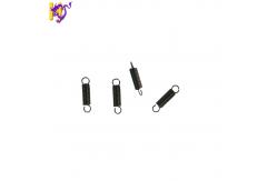 China Black Zinc Plating Piano Wire Springs 0.05-20.0mm Double Hook Extension supplier
