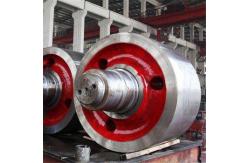 China 34CrNiMo Cement Rotary Kiln Support Roller Cast Steel Grinding Mill supplier