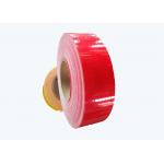 Trailer Fluorescent Safety Tape For Stairs Vehicles Warning White Yellow Colored for sale