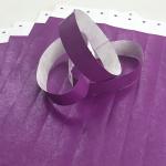 Bar Coding Dupont Tyvek Paper Wristbands for Swimming Pool Activities