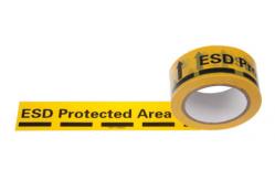 China High Adhesive PVC Antistatic ESD Protected Area Warning Tape supplier