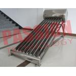 Eco Friendly Rooftop Solar Water Heater With Electric Backup Easy Maintenance for sale