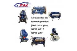 China WP12 Series Marine Diesel Engine Used Japanese Engines 350HP To 550HP supplier