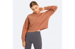 China Breathable Womens Pullover Sweatshirt Crocheted Pullover supplier