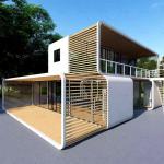 Prefabricated ApplePod Cottage 40FT Apple Cabin House Residential Villa Working Use for sale