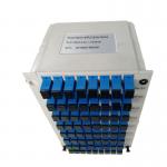 SC UPC 1:64 Fiber Optic Cassette Type PLC Splitter 1m, 1.5m for sale