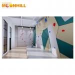 Kids Creative Indoor Climbing Wall Steel Frame ISO14001 For Playhouse for sale
