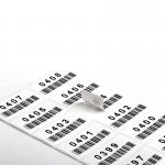High Quality Factory Custom Barcode Roll Adhesive Sticker Label