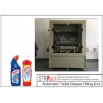Compact Toilet Cleaner Filling Machine Liquid Detergent Filling Machine High Efficiency