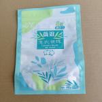 Bulk Order Transparent Laundry Pod Packaging Bag Leak-Proof Bottom Gusset Design for sale