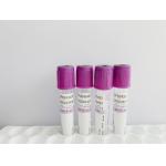 Professional  Specimen EDTA Blood Test Tube Accurate Vacuum Draw Volume for sale