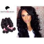 Raw Virgin Unprocessed Loose Wave Malaysian Virgin Hair Tangle-Free for sale