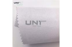 China 100% Polyester Plain Weave Woven Shirt Collar Interlining Fusing Fabric Knit supplier