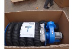 China Garage Vehicle Exhaust Extraction Hose Pipe Tumbler supplier
