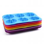 BPA Free 120g 6 Cavity Silicone Cake Molds For Kitchen