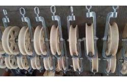 China Hold Down Pulley Block Anti Lifting Automatic Release Pulley for Pulling Rope supplier
