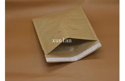China No Fading Kraft Paper Bubble Mailers PE Material With 2 Sealing Sides supplier