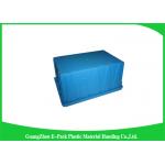 Light Weight Plastic Attached Lid Containers Moving Storage Nestable And Stackable