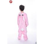 Wholesale Soft Animal Cosplay Pyjamas Children Sleepwear pink rabbit kids Pajamas Kigurumi Onesie for sale