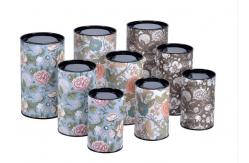 China Customised Movable Metal Lid Foil Lining Paper Cans Packaging fOR Food Tea supplier