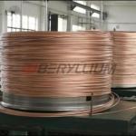 Td01 C17200 Beryllium Copper Wire CDA 172 1/4 Hard Fine For Welding Electrode for sale