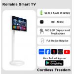 Qtenboard Portable TV Tablet LED Backlight White for Checkout Line Entertainment