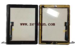 China Capacitive Replacement Touch Screens For ipad 4 With Black supplier