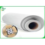 36inch * 50m 80gsm Inkjet CAD Plotter Paper Roll For Engineering Drawing