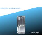 China crystal vase/flower vase/flower bottle/glass vase/pen holder manufacturer