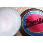 3D Tatami Aaterial Garments Patches ,  Custom Flocking Logo On Patches