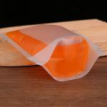 Custom Printed Food Grade Transparent Stand Up Spout Pouch Plastic Drinking Water Bag