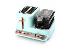 China Household 1300w Multifunction Breakfast Machine With Toaster Oven supplier