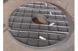 China Donut Shape Wire Mesh Demister, Pipe Hole Installation Mist Eliminator supplier