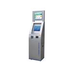 Touch Screen Credit Card Payment Interactive Information Kiosk for Bank / Shopping Mall for sale