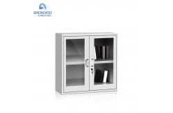China Glass Door Half Height Locker supplier