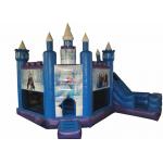 Disney Forzen inflatable combo inflatable forzen bouncer plus slide princess combo for sale