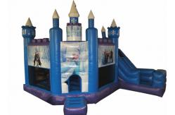 China Disney Forzen inflatable combo inflatable forzen bouncer plus slide princess combo supplier