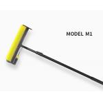 Aluminum Pole Solar Panel Roller Cleaning Brush By Power Source Or Li Battery for sale